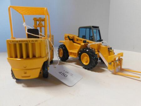2 DA Spain Mat'l Handler Fork Truck & JCB