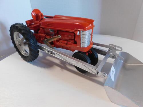 1/12 Hubley Red w/Loader, Restored, No box