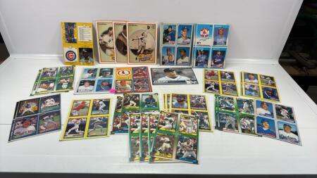 Approx. 27 Quad Baseball Cards