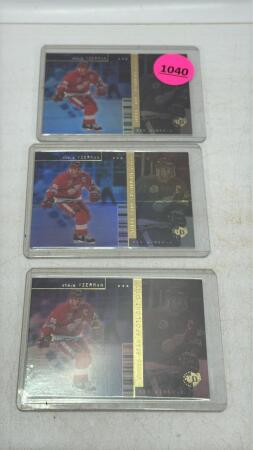 (3) 1998 Steve Yzerman Cards (Upper Deck)