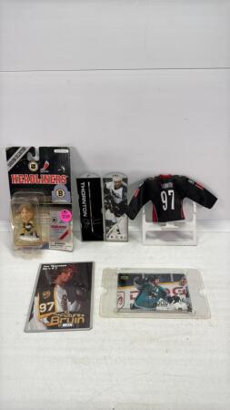 Joe Thornton Memorabilia Lot