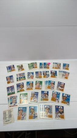 (29) 1992 Nabisco Baseball Cards