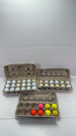 Approx. 37 Used Golf Balls