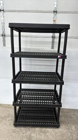 5 Shelf Resin Storage Unit