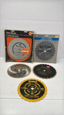 (5) 7.25in Saw Blades