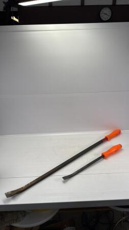 (2) Snap-On Pry Bars