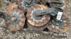 12 Wavy Coulters with Brackets - 5