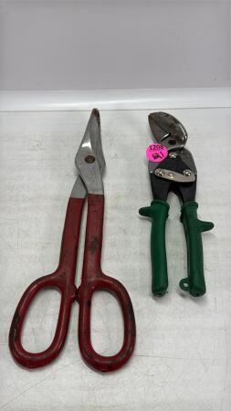 Snap-On Tin Snip Lot