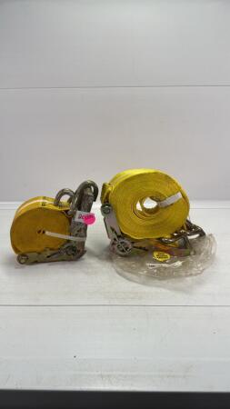 Pair of 2in Ratchet Straps