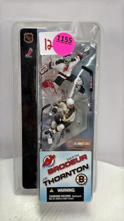 Martin Brodeur & Joe Thornton Mini Figurines