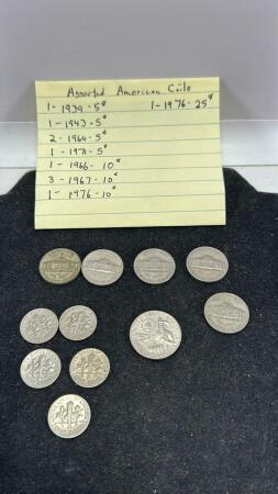 Assorted American Coins