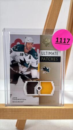 Joe Thornton Jersey Swatch Card