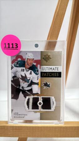 Joe Thornton Jersey Swatch Card