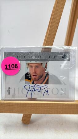 Joe Thornton Autographed Card