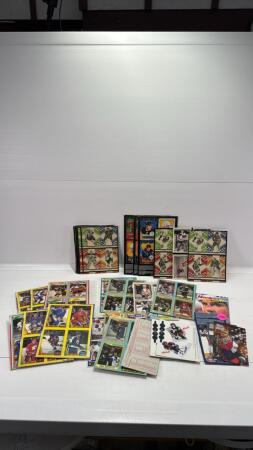 (6) Folded Hockey Card Store Boxes