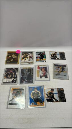 Approx. (11) Joe Thronton Assorted Hockey Cards