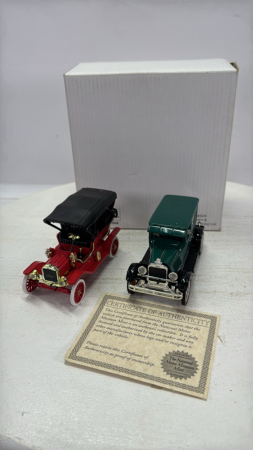 1926 Ford 4 Door & 1909 Model T Touring Car