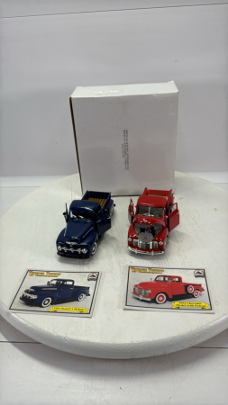 1953 Chev 3100 Pickup&1951 Ford F-1 Pickup