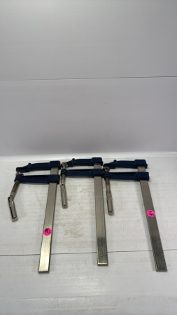 (3) 12in Sliding Bar Clamps