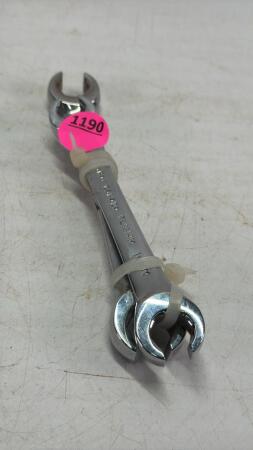 (2) Gray Double Ended Flare Nut Wrenches