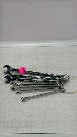 Mastercraft 6 Piece Metric Wrench Set 7mm-15mm