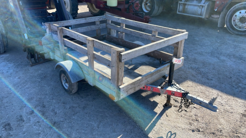 4ft x 6ft Single Axle Utility Trailer