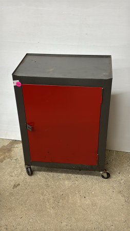Metal Storage Box on Casters