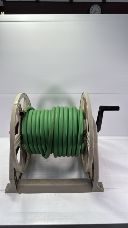 Plastic Wall Mount Hose Reel with Rubber Hose