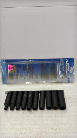 Mastercraft 10PC Metric Deep Impact Socket Set