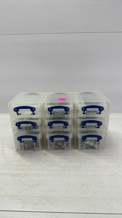 9 Compartment Parts Bin