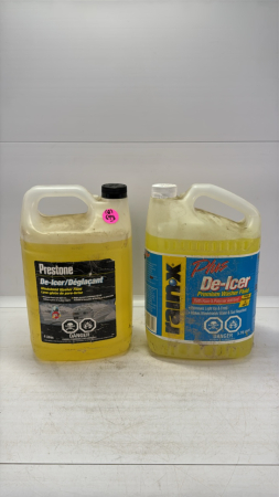 (2) 4L Jugs of Windshield Washer De-Icer