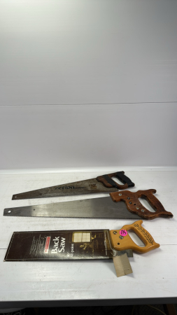(3) Hand Saws