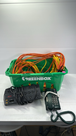 (2) Extension Cords & APC Surge Arrestor