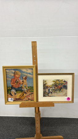 (2) Framed Prints