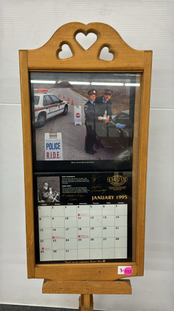Wooden Calendar Holder