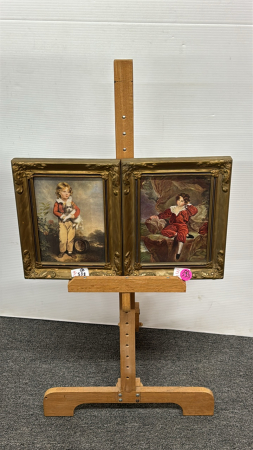 (2) Vintage Framed Prints
