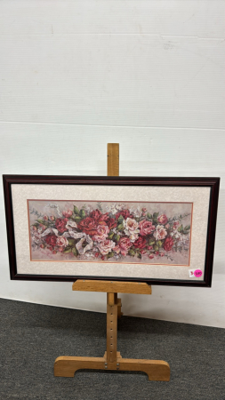 Floral Print "Lace Adornment"