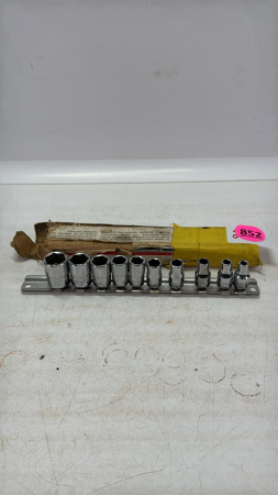 Snap-On 10PC 1/4in Drive SAE Shallow Socket Set