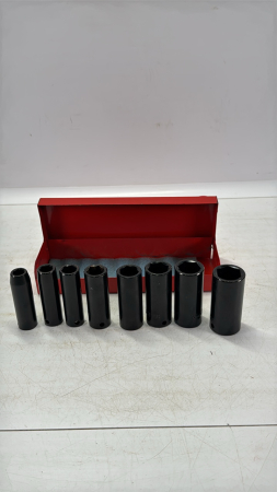 8PC 3/8in Drive SAE Impact Socket Set
