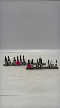 Snap-On 3/8in Drive Allan Key Set & Misc. Bits