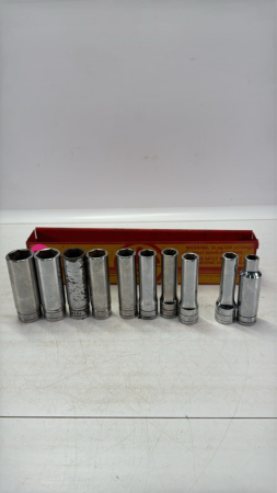 Snap-On 10PC 1/2in Drive SAE Socket Set