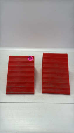 (2) Plastic Wheel Chocks