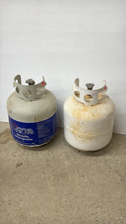 (2) Loaded Propane Tanks