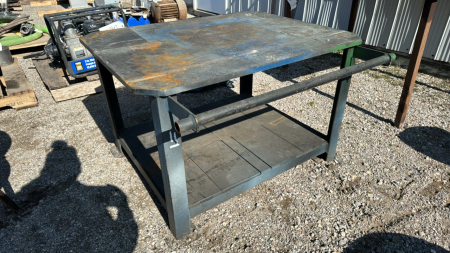 Heavy Welding Table -Top is 3/4in Plate