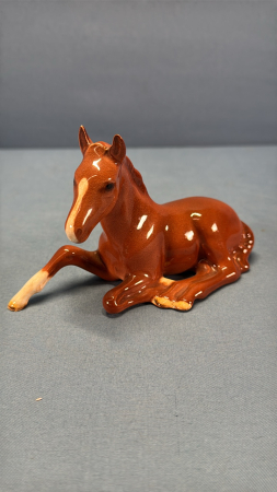 Beswick Chestnut Lying Foal