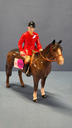 Beswick Huntsman on Horse