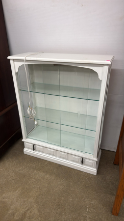 Display Cabinet with Sliding Glass Doors