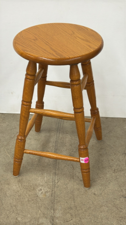 Oak Swivel Stool