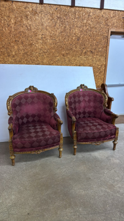 Pair of Elaborate Arm Chairs