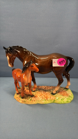 Beswick Mare & Colt